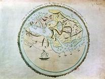 Map of the World, Copied by Doctor Vincent for His Book on the Journey of Arrian (circa 95-180)-Abu Abdallah Muhammad Al-Idrisi-Stretched Canvas