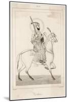 Abu-Al-Fath Jalal-Ud-Din Muhammad Akbar Mughal Emperor of India 1556-1605-Lemaitre-Mounted Art Print