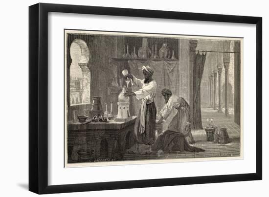 Abu Bakr Muhammad Ibn Zakariya Razi Known as Rhazes in the West-Jan Verhas-Framed Art Print