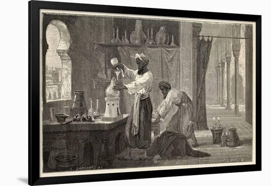 Abu Bakr Muhammad Ibn Zakariya Razi Known as Rhazes in the West-Jan Verhas-Framed Art Print