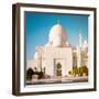 Abu Dhabi Sheikh Zayed White Mosque. UAE-Tatyana Vyc-Framed Photographic Print