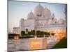 Abu Dhabi Sheikh Zayed White Mosque. UAE-Tatyana Vyc-Mounted Photographic Print