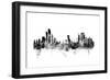 Abu Dhabi Skyline-Michael Tompsett-Framed Art Print