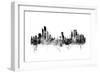 Abu Dhabi Skyline-Michael Tompsett-Framed Art Print