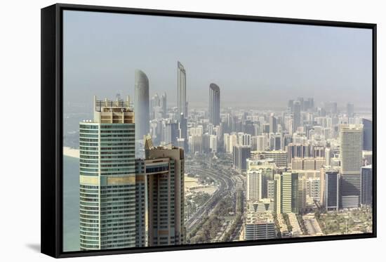 Abu Dhabi, United Arab Emirates, Middle East-Angelo Cavalli-Framed Stretched Canvas