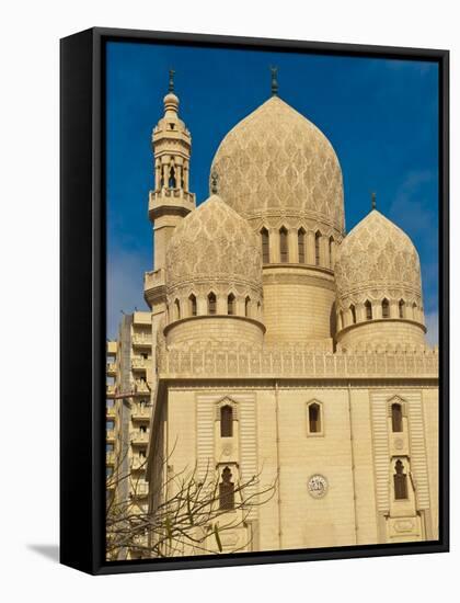 Abu El-Abbas Mosque, Alexandria, Egypt, North Africa, Africa-null-Framed Stretched Canvas