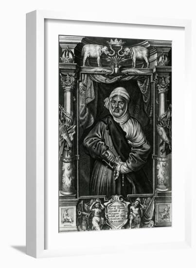 Abu L-Hasan Ali, also Called Muley Hacén, 1535-Nikolaus van der Horst-Framed Giclee Print