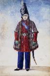 Portrait of the Young Nasr Al-Din Shah, C.1845-6-Abu'l Hassan Ghaffari-Framed Giclee Print