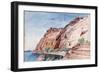 Abu Simbel, Egypt, 19th Century-Nestor l'Hote-Framed Giclee Print