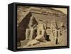 Abu Simbel Temple, 1850's-Science Source-Framed Stretched Canvas