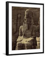 Abu Simbel Temple, 1850's-Science Source-Framed Giclee Print