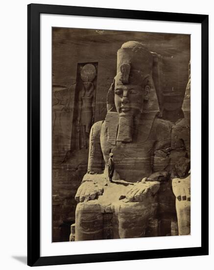 Abu Simbel Temple, 1850's-Science Source-Framed Giclee Print