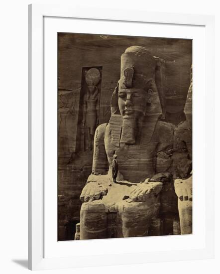 Abu Simbel Temple, 1850's-Science Source-Framed Giclee Print