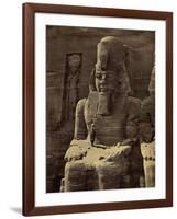 Abu Simbel Temple, 1850's-Science Source-Framed Giclee Print