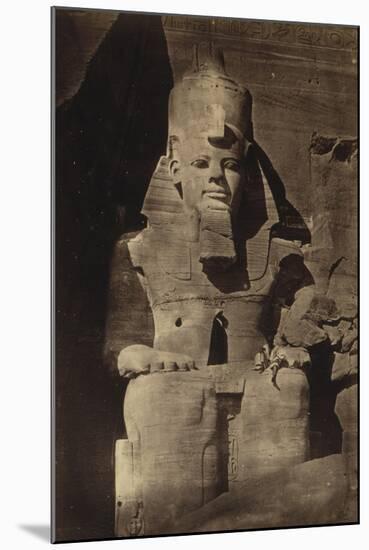 Abu Simbel Temple, 1862-Science Source-Mounted Giclee Print