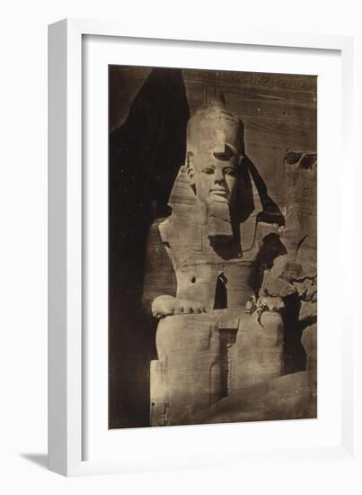 Abu Simbel Temple, 1862-Science Source-Framed Giclee Print