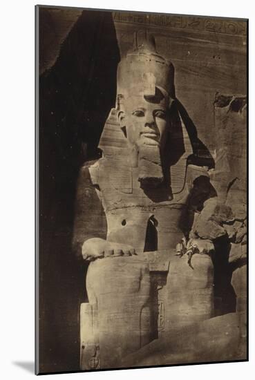 Abu Simbel Temple, 1862-Science Source-Mounted Giclee Print