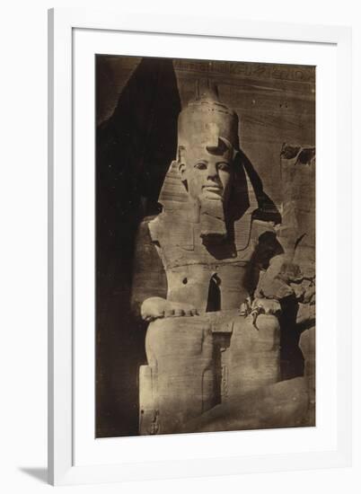 Abu Simbel Temple, 1862-Science Source-Framed Giclee Print