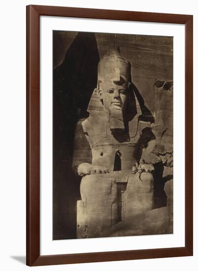 Abu Simbel Temple, 1862-Science Source-Framed Giclee Print