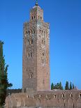 Tower of Koutoubia Mosque in Marrakech, 12th century-Abu Yusuf Yaqub al-Mansur-Framed Photographic Print