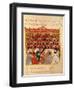 Abu Zayd in the Library at Basra, from "The Maqamat" by Al-Hariri-null-Framed Giclee Print