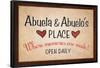 Abuela and Abuelo's Place-null-Framed Poster