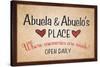 Abuela and Abuelo's Place-null-Stretched Canvas