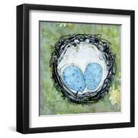 Abundance in a Nest-null-Framed Art Print