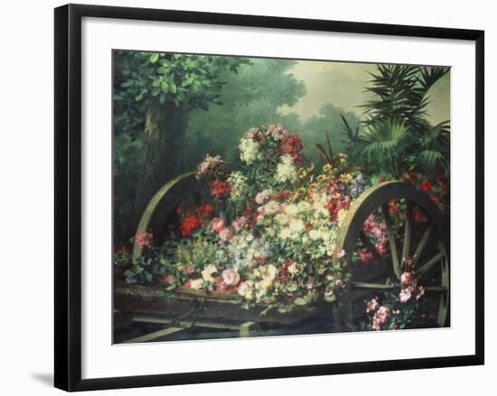 Abundance of Flowers-Desire De Keghel-Framed Giclee Print