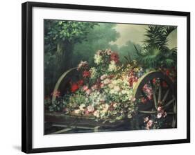 Abundance of Flowers-Desire De Keghel-Framed Giclee Print