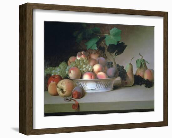 Abundance of Fruit, C1820-James Peale-Framed Premium Giclee Print