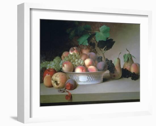 Abundance of Fruit, C1820-James Peale-Framed Premium Giclee Print