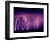 Abundance of Lightning Strikes near Tucson-null-Framed Photographic Print