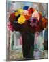 Abundant Bouquet-Hooshang Khorasani-Mounted Art Print