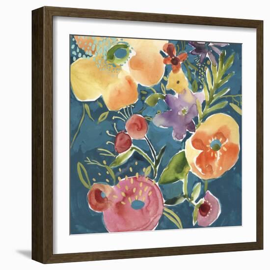 Abundant Florals I-Chariklia Zarris-Framed Art Print