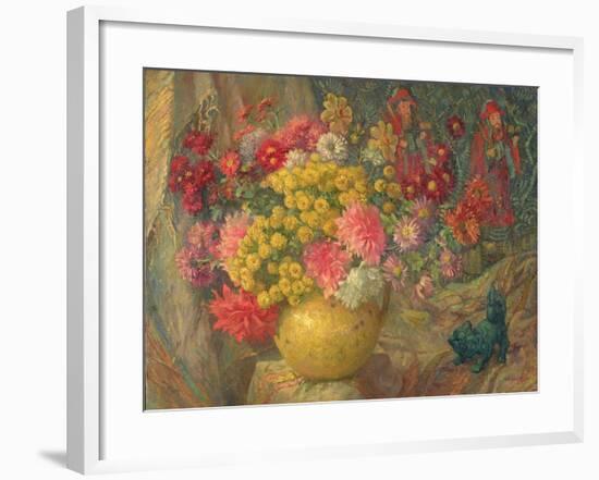 Abundant Flower Bunch, c.1930s-William Arthur Chase-Framed Giclee Print