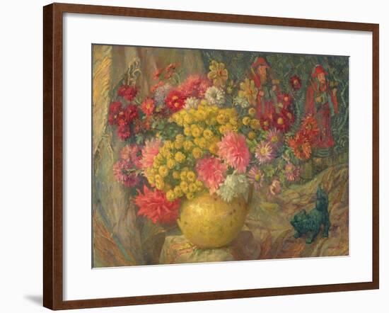 Abundant Flower Bunch, c.1930s-William Arthur Chase-Framed Giclee Print