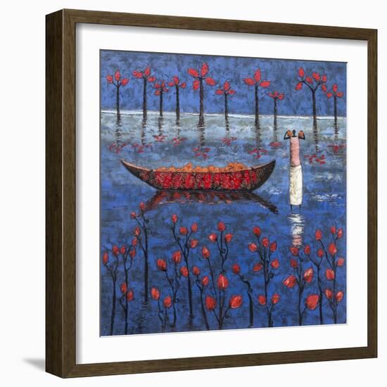 Abundant River-Michel Rauscher-Framed Art Print