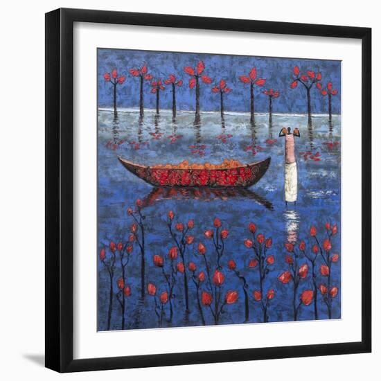 Abundant River-Michel Rauscher-Framed Art Print