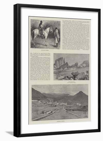 Abyssinia Past and Present-William 'Crimea' Simpson-Framed Giclee Print