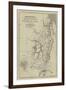 Abyssinia, Showing the Route of the British Forces-John Dower-Framed Giclee Print