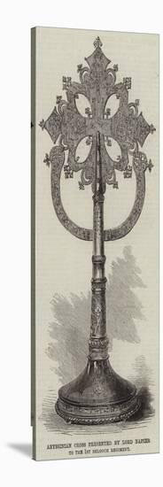 Abyssinian Cross Presented by Lord Napier to the 1st Belooch Regiment-null-Stretched Canvas