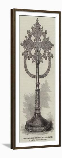 Abyssinian Cross Presented by Lord Napier to the 1st Belooch Regiment-null-Framed Giclee Print