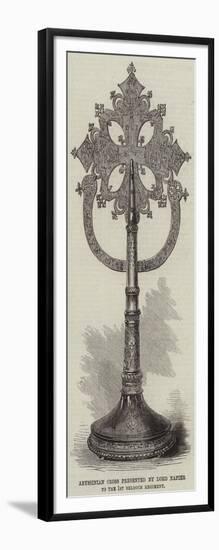 Abyssinian Cross Presented by Lord Napier to the 1st Belooch Regiment-null-Framed Giclee Print