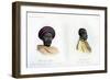 Abyssinian Portraits, 1848-null-Framed Giclee Print