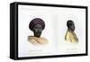 Abyssinian Portraits, 1848-null-Framed Stretched Canvas