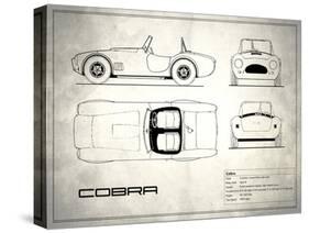 AC Cobra White-Mark Rogan-Stretched Canvas