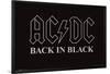 AC/DC Back In Black-null-Lamina Framed Poster