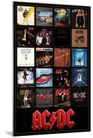 AC/DC Discography-null-Mounted Poster