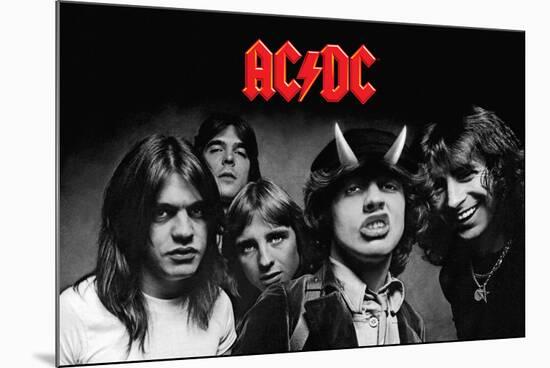 AC/DC Highway To Hell-null-Mounted Poster